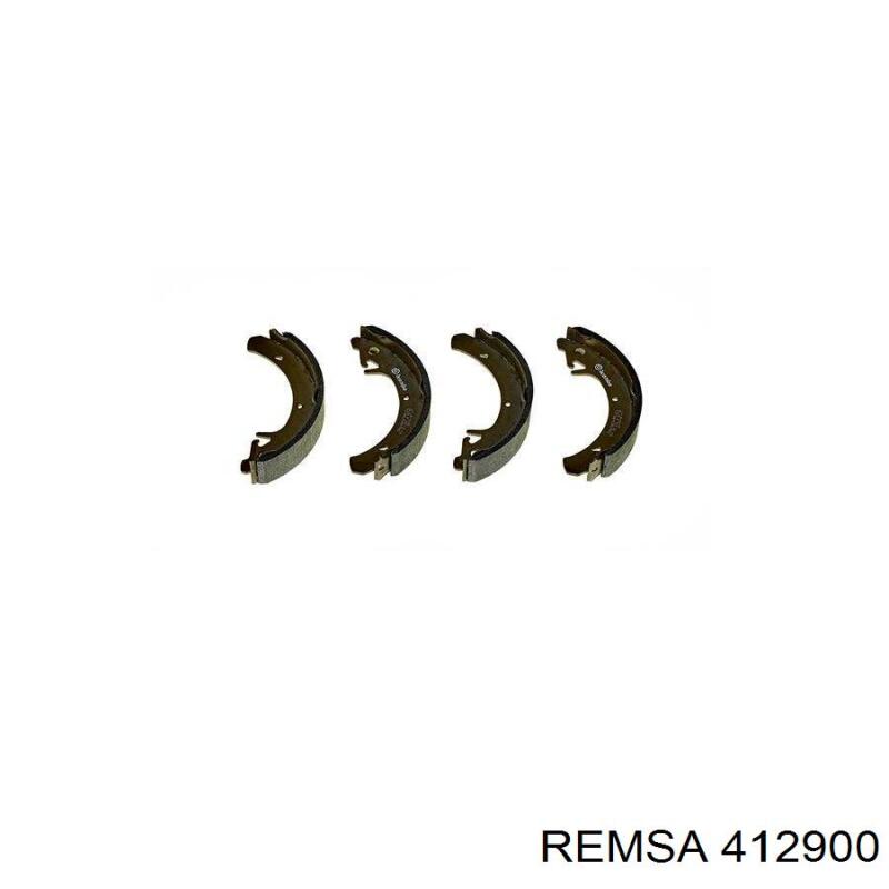 Задние барабанные колодки 412900 Remsa