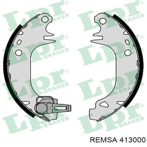 Задние барабанные колодки 413000 Remsa
