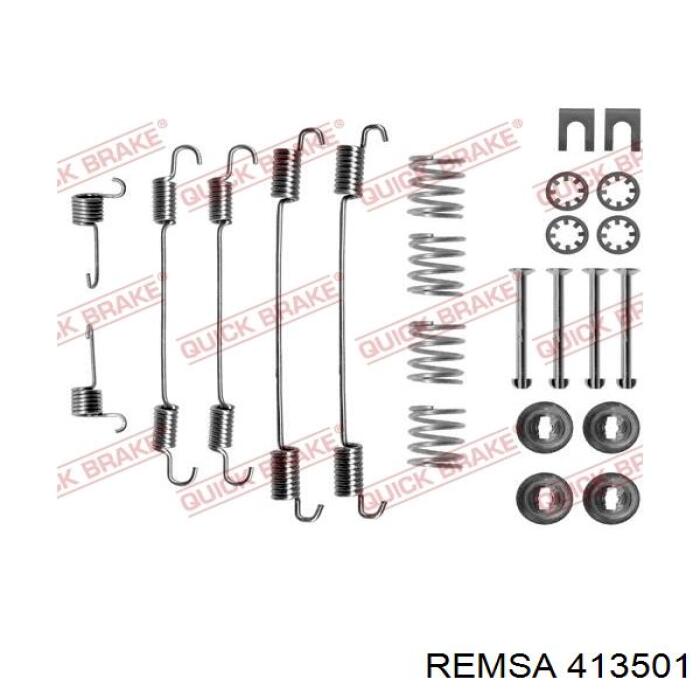 Купить 413501 Remsa Задние барабанные тормозные колодки