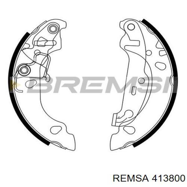 Тормоза рабочие задние ножные и тормозные барабаны Remsa 413800 цена, от 30.27 USD