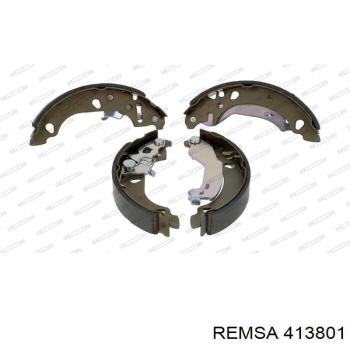Купить 413801 Remsa Задние барабанные тормозные колодки