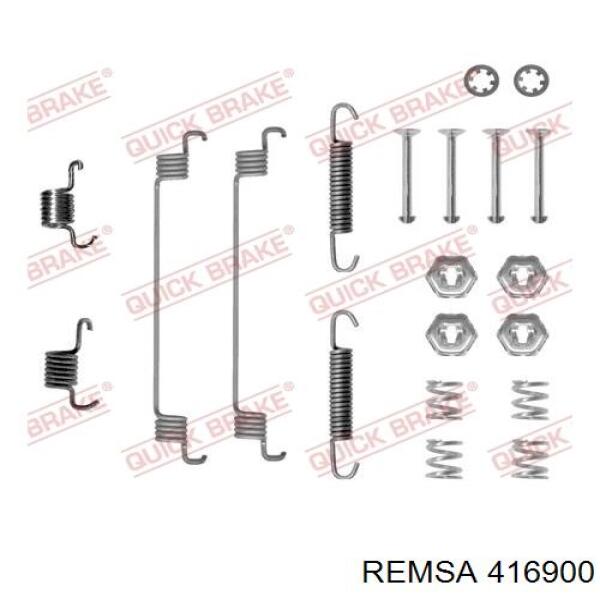416900 Remsa Барабанные тормозные колодки