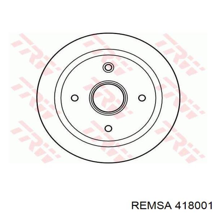 Купить 418001 Remsa Задние барабанные тормозные колодки