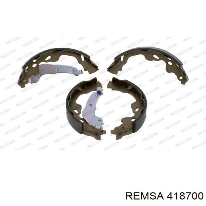 Задние барабанные колодки 418700 Remsa