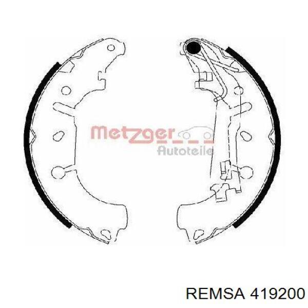 Тормоза рабочие задние ножные и тормозные барабаны Remsa 419200 цена, от 28.25 USD