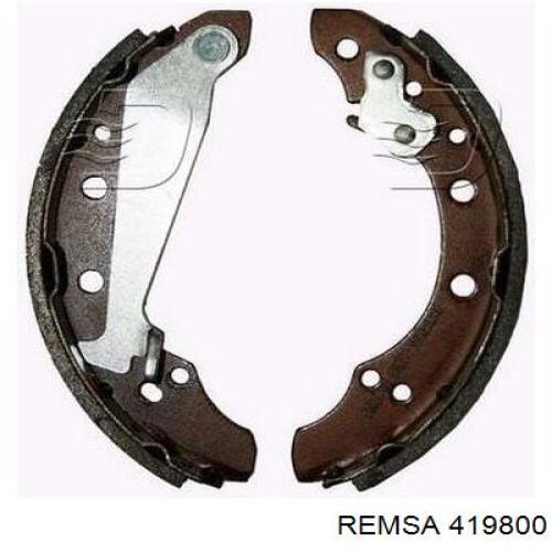 Задние барабанные колодки 419800 Remsa