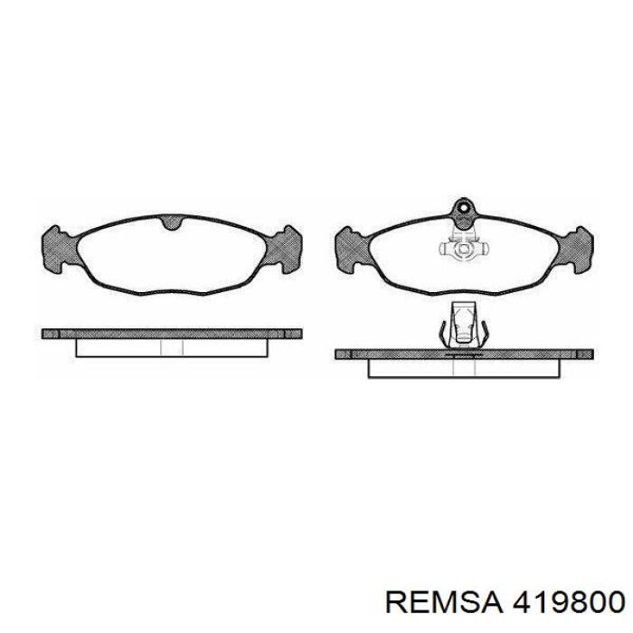Барабанные колодки Remsa 419800