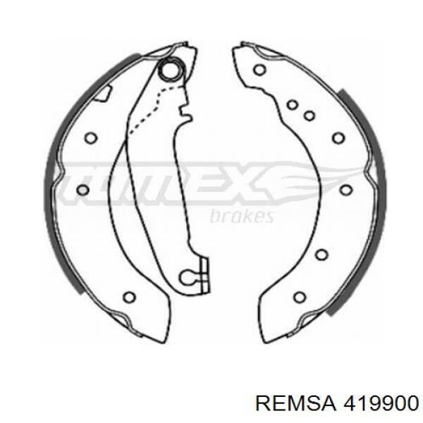 Тормоза рабочие задние ножные и тормозные барабаны Remsa 419900 цена, от 19.53 USD