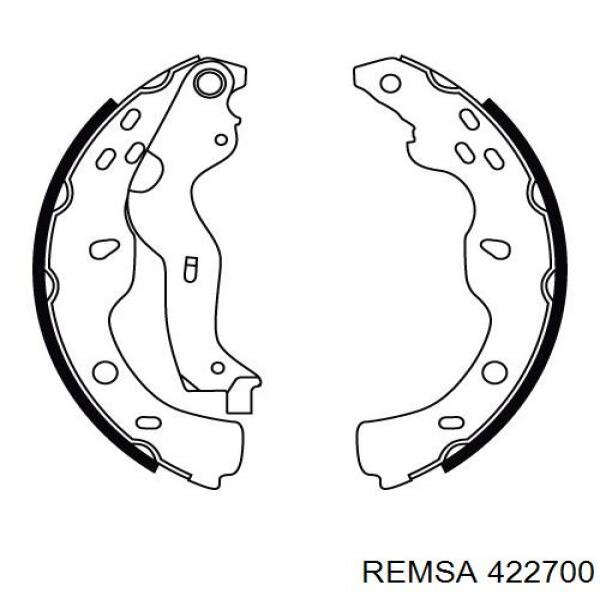 Тормоза рабочие задние ножные и тормозные барабаны Remsa 422700 цена, от 25.22 USD