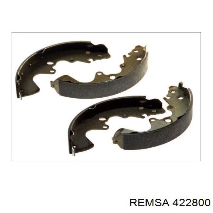 Задние барабанные колодки 422800 Remsa