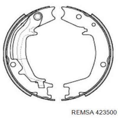 423500 Remsa Тормозные колодки ручника
