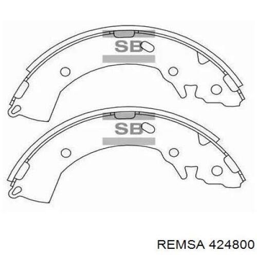 Барабанные колодки Remsa 424800