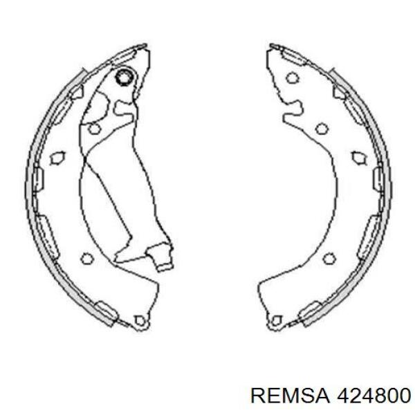 424800 Remsa Барабанные тормозные колодки