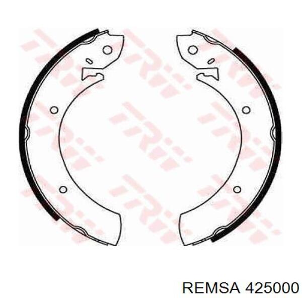 Zapatas de frenos de tambor traseras 425000 Remsa