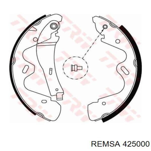 Тормоза рабочие задние ножные и тормозные барабаны Remsa 425000 цена, от 25.34 USD