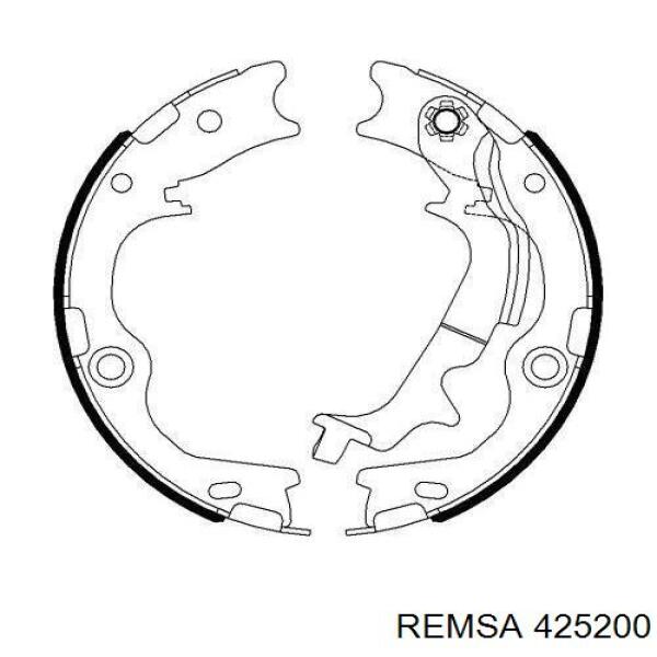 Тормозные колодки стояночного тормоза Remsa 425200 цена, от 34.67 USD