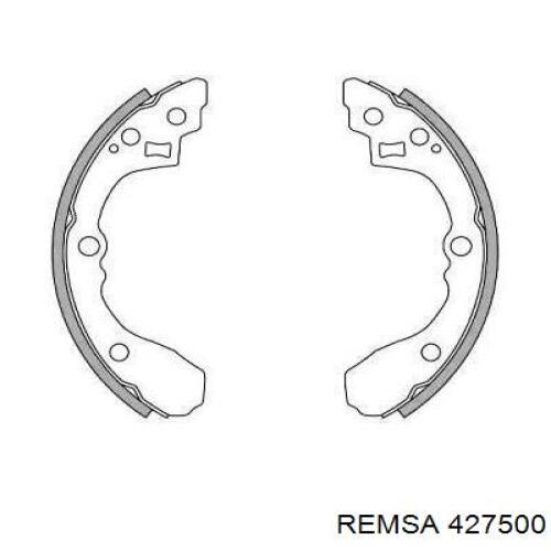 Задние барабанные колодки 427500 Remsa