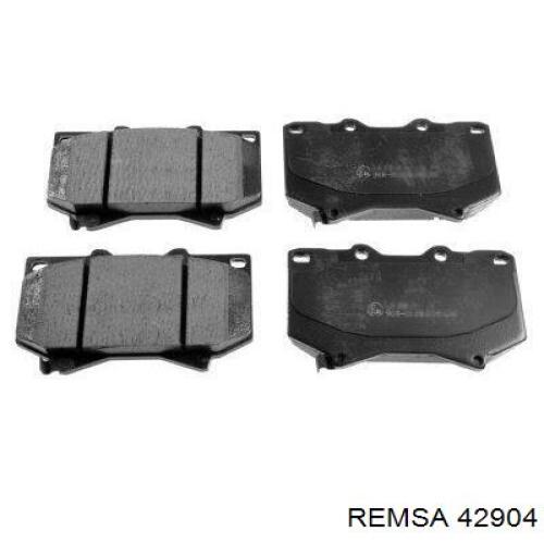 Тормозные колодки Remsa 42904