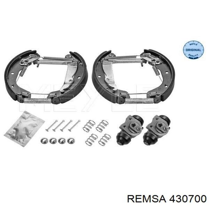 Задние барабанные колодки 430700 Remsa