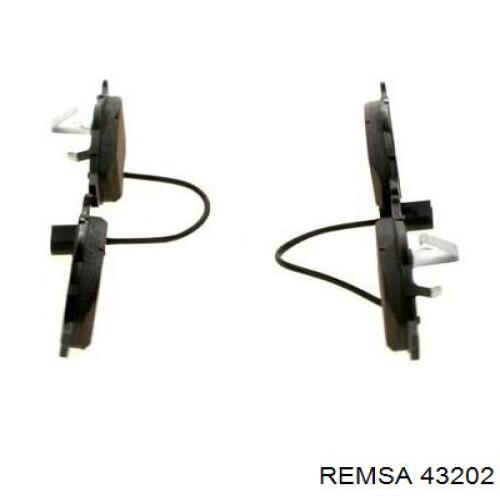 Тормозные колодки Remsa 43202