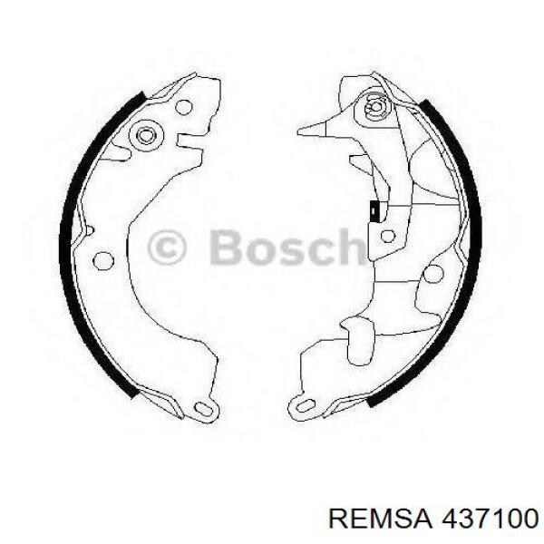 Тормоза рабочие задние ножные и тормозные барабаны Remsa 437100 цена, от 18.76 USD