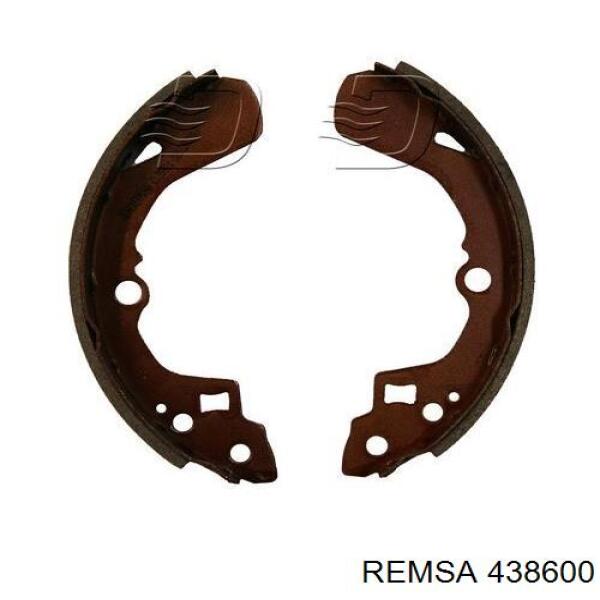 Задние барабанные колодки 438600 Remsa