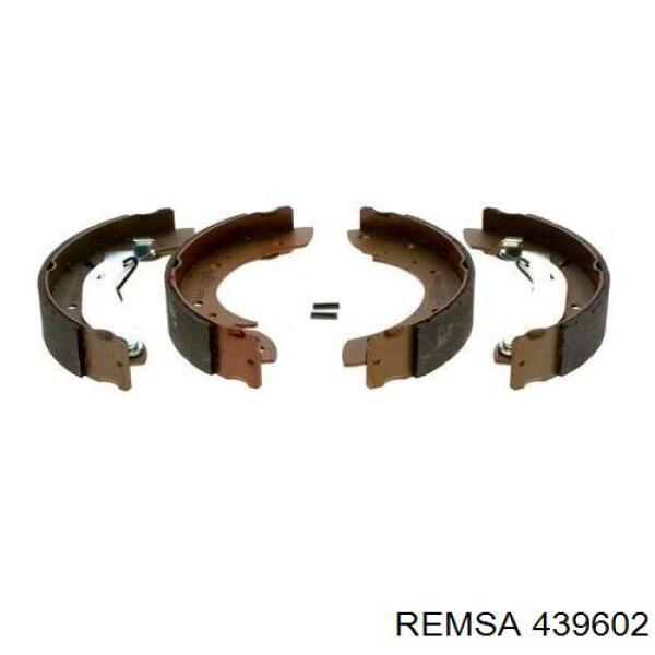 Задние барабанные колодки 439602 Remsa