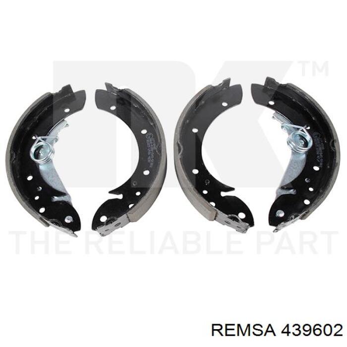 Купить 439602 Remsa Задние барабанные тормозные колодки