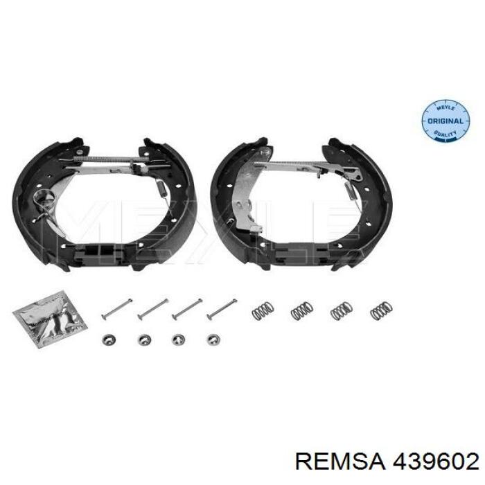 Задние барабанные колодки 439602 Remsa