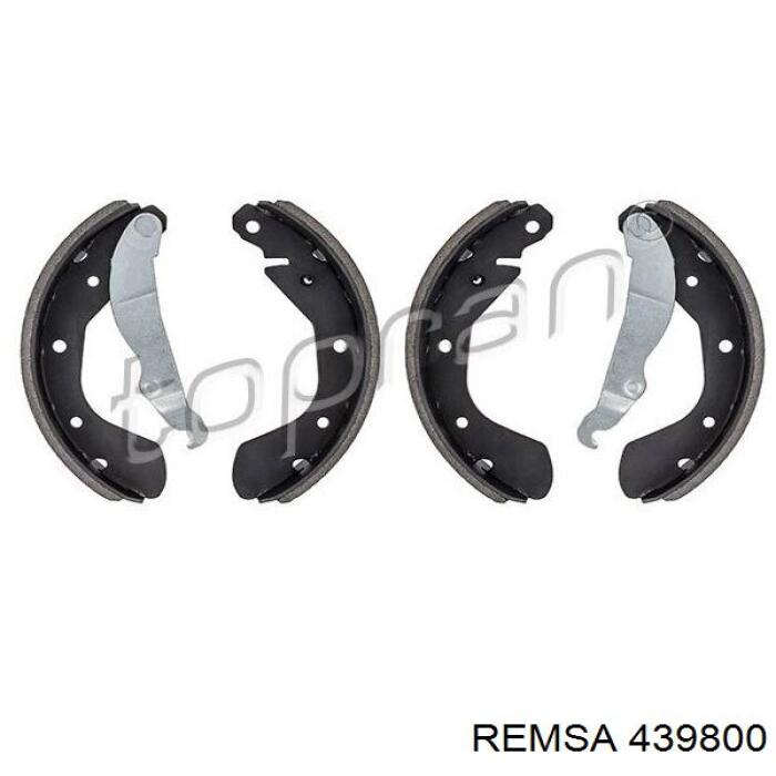 Задние барабанные колодки 439800 Remsa