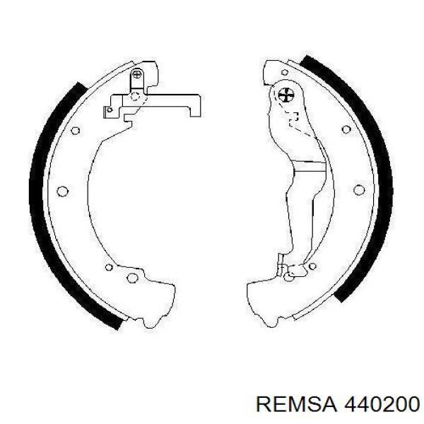 440200 Remsa Барабанные тормозные колодки