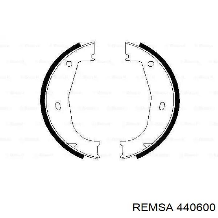 Колодки ручника 440600 Remsa