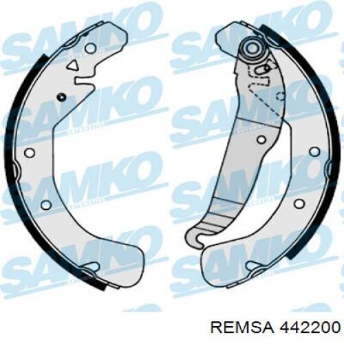 Задние барабанные колодки 442200 Remsa