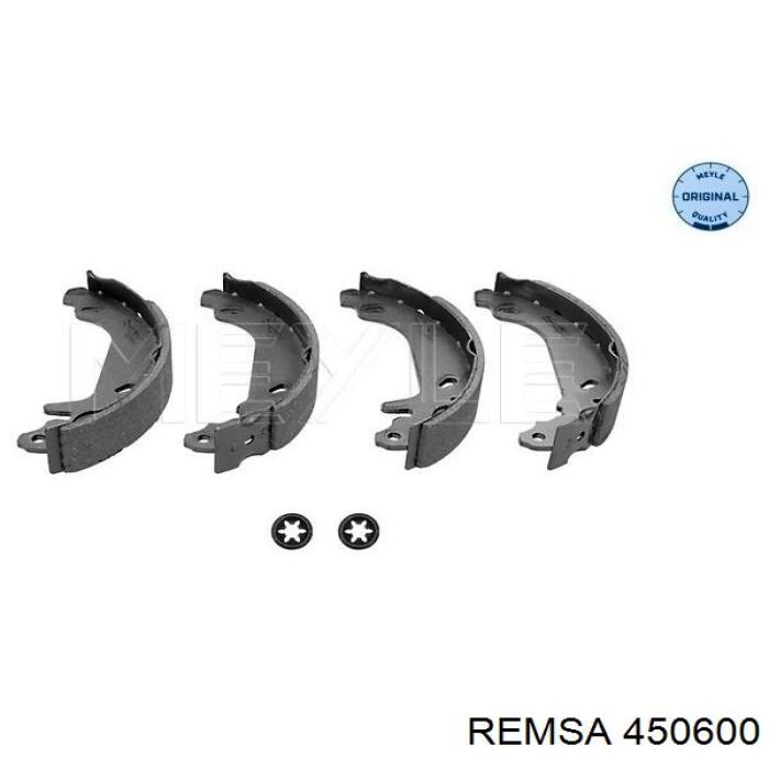 Купить 450600 Remsa Задние барабанные тормозные колодки