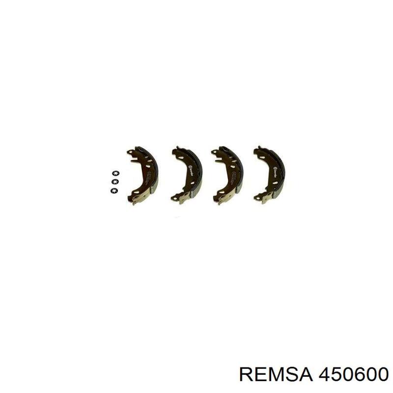 Задние барабанные колодки 450600 Remsa