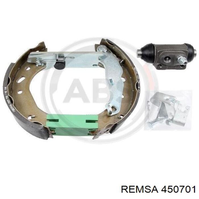 450701 Remsa Барабанные тормозные колодки