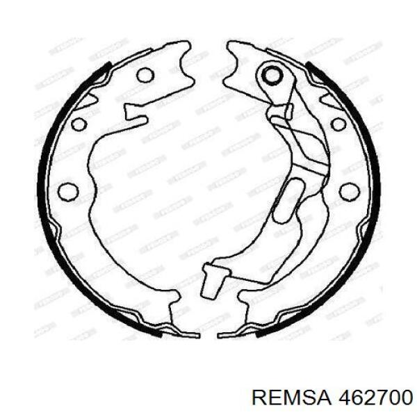 Тормозные колодки стояночного тормоза Remsa 462700 цена, от 22.04 USD