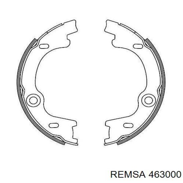 Колодки ручника 463000 Remsa