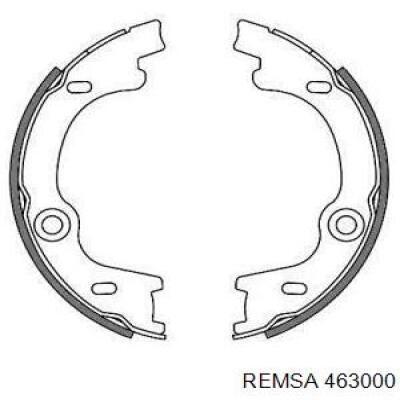 Тормозные колодки стояночного тормоза Remsa 463000 цена, от 24.75 USD