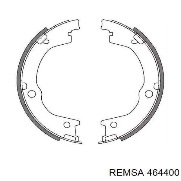 Колодки ручника 464400 Remsa