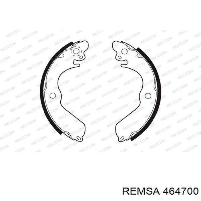 Барабанные колодки Remsa 464700