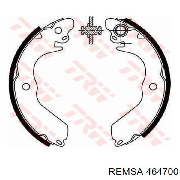 Тормоза рабочие задние ножные и тормозные барабаны Remsa 464700 цена, от 16.47 USD