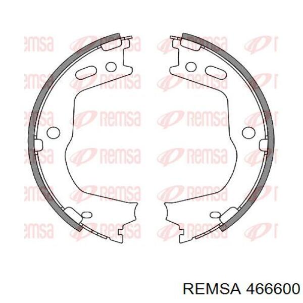 Колодки ручника 466600 Remsa