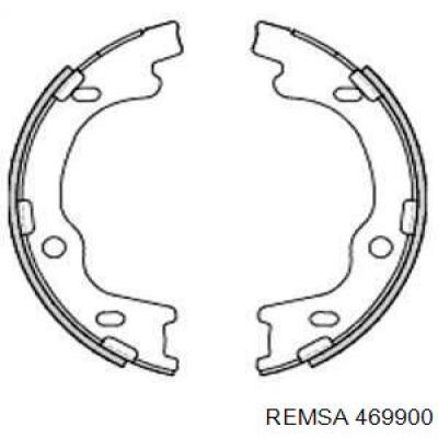 Колодки стояночного тормоза Remsa 469900