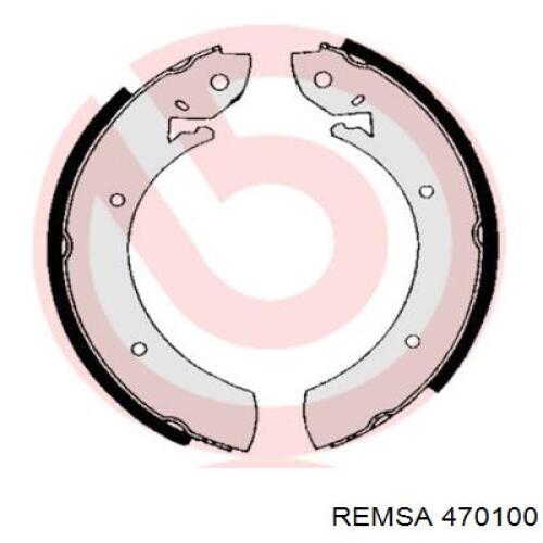 Купить 470100 Remsa Задние барабанные тормозные колодки