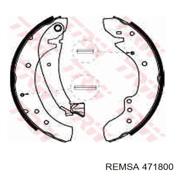 Тормоза рабочие задние ножные и тормозные барабаны Remsa 471800 цена, от 32.24 USD