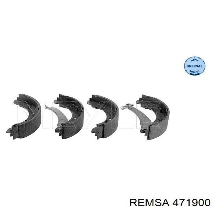 Купить 471900 Remsa Задние барабанные тормозные колодки