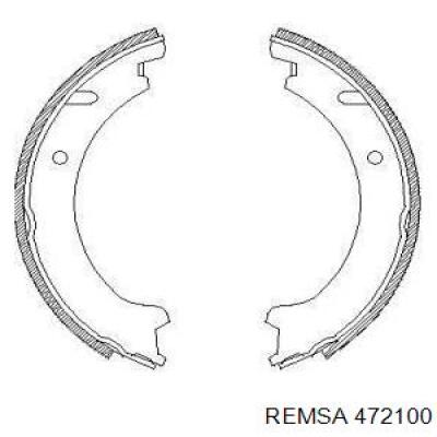 Колодки ручника 472100 Remsa