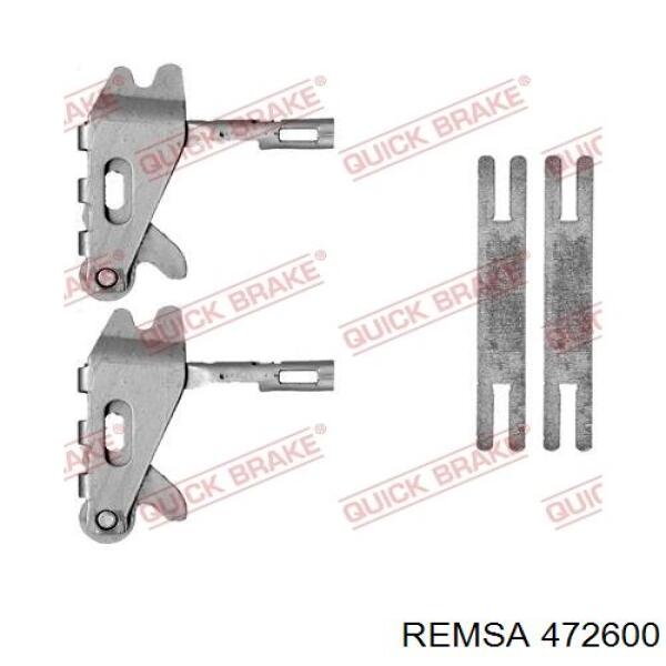 Колодки ручника 472600 Remsa