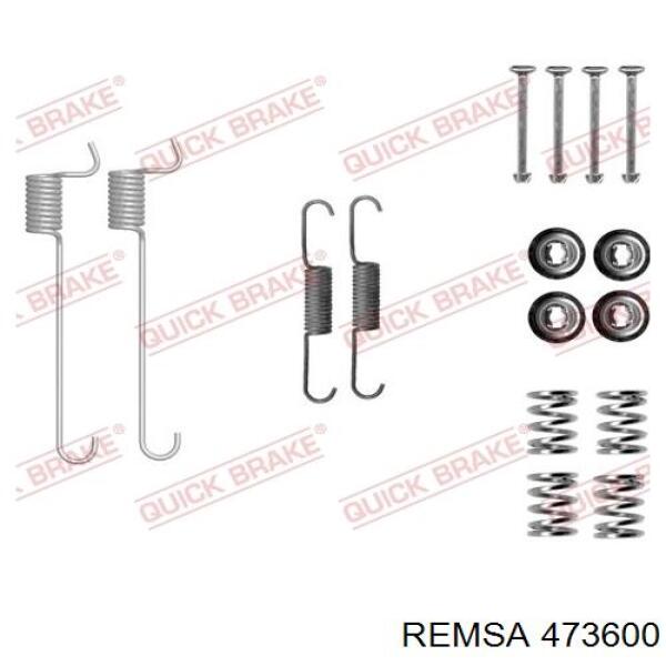 Колодки ручника 473600 Remsa